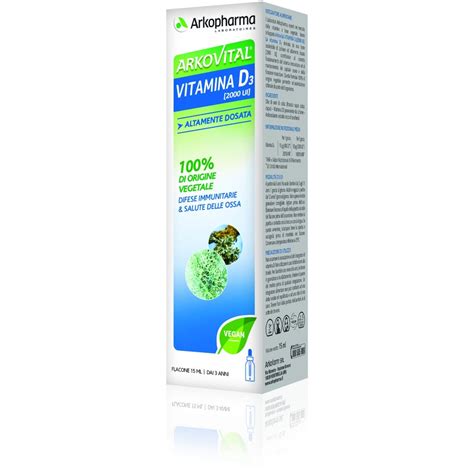 Arkopharma Arkovital Vit D Ui Ml Di Arko Pharma Bestbody It