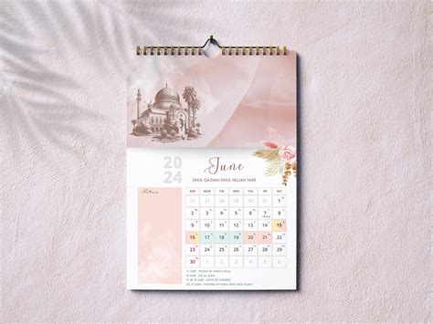 2024 Islamic Calendar for Productivity Islamic Hijri Timeline 1445 ...