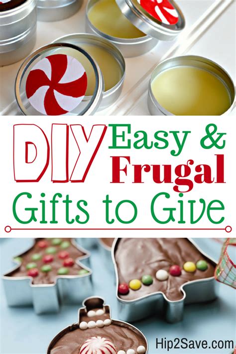 Five Easy And Frugal Handmade Gift Ideas