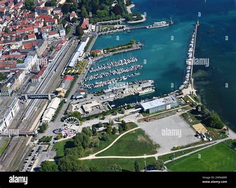 Luft Luftbild Bodensee Konstanz Seehafen Luft Luftbild Bodensee