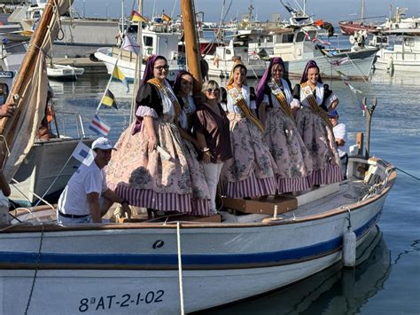 Festividad De La Virgen Del Carmen En Santa Pola Misa Y Ofrenda Floral