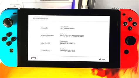 How To Check Serial Number On Nintendo Switch Full Tutorial YouTube