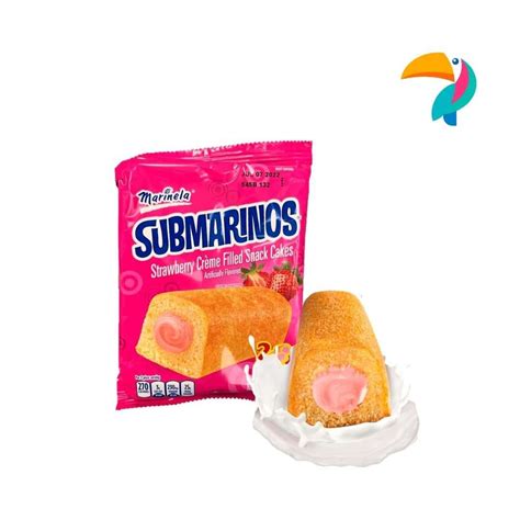 Submarinos De Fresa Twinkies Marinela 70g Amazonas Latin Market