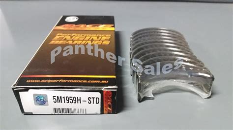 Acl Race 5m1959h Std Main Bearing Set Honda B16a B18a1 B18c B20b K20a2