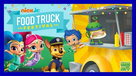 PAW Patrol: Nick Jr. Food Truck Festival - Best Games For Kids - YouTube