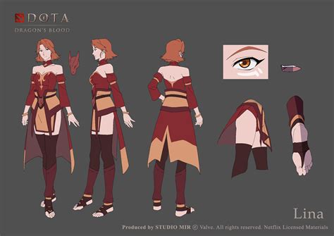 Создатели аниме «DOTA: Кровь дракона» показали Лину из второго сезона
