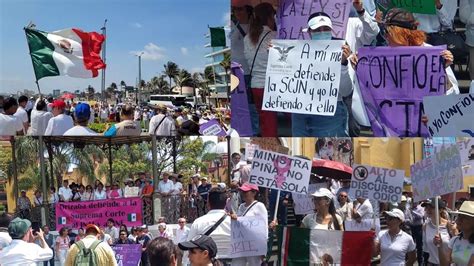 Veracruz Se Une A Las Manifestaciones En Varias Ciudades Del Pa S En