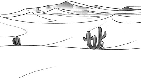 Desert Drawing 101: A 4-Step Guide For Beginners