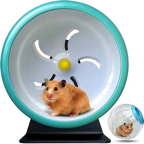 super silent hamster exercise wheel adjustable stand