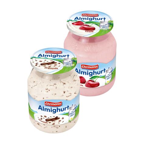 EHRMANN ALMIGHURT Versch Sorten Je 500 G Glas Zzgl 0 15 Pfand Ansehen