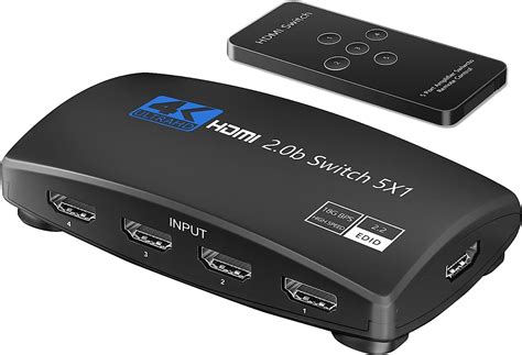 Amazon HDMI Switch NEWCARE HDMI Switcher 5 Port HDMI Switch Box