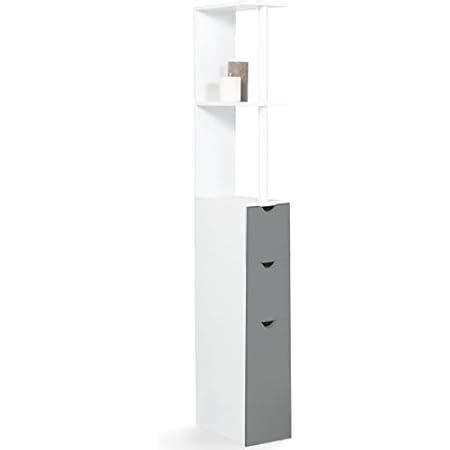 Sobuy Frg W Support Papier Toilette Armoire Toilettes Porte Brosse