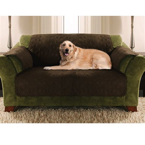 Yes Pets Love Seat Size Quilted Micro Suede Furniture Protector -- You can get additional ...