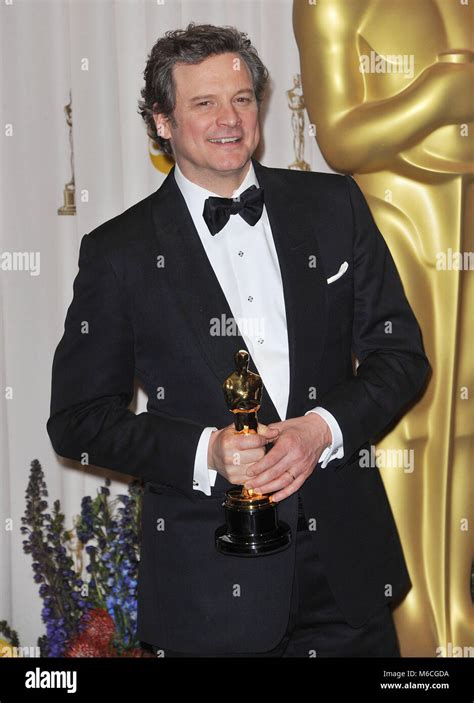 Colin Firth - Oscar at the 83th Academy Awards at the Kodak Theatre In ...