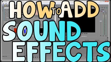 How To Add Sound Effects To Your Videos Sony Vegas Tutorial 1