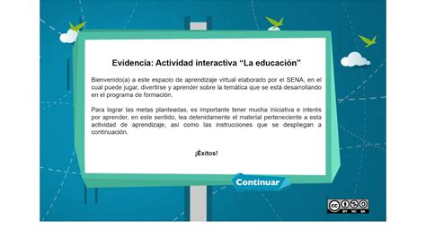 Evidencia Actividad Interactiva La Educaci N Aa Sena Youtube