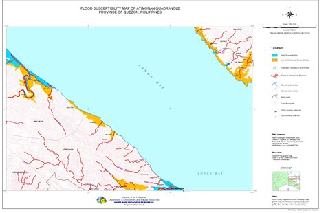 Risk Map Region IV A Quezon Atimonan Flood | Shelter Cluster