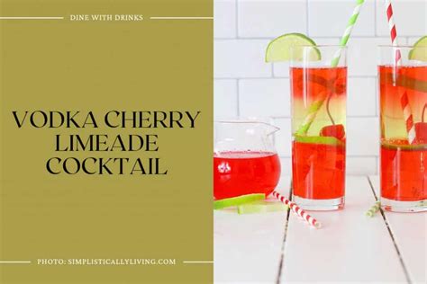 22 Cherry Vodka Cocktails That Will Have You Sipping Pretty