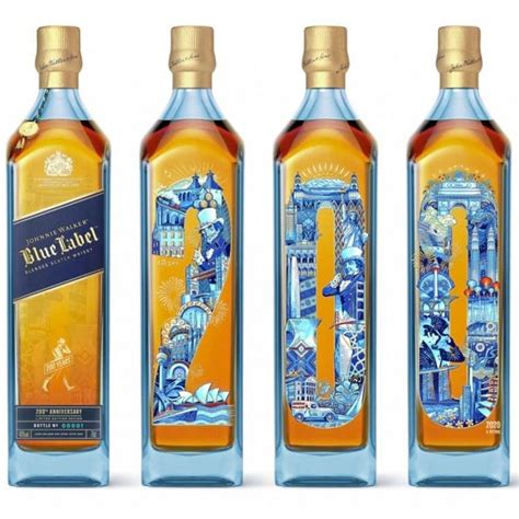 Johnnie Walker Blue Label Cl The Th Anniversary Liqir