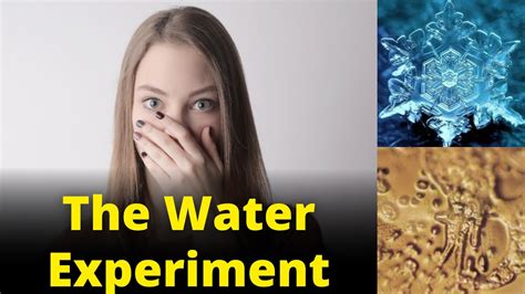 The Water Experiment Dr Masaru Emoto Japan Youtube