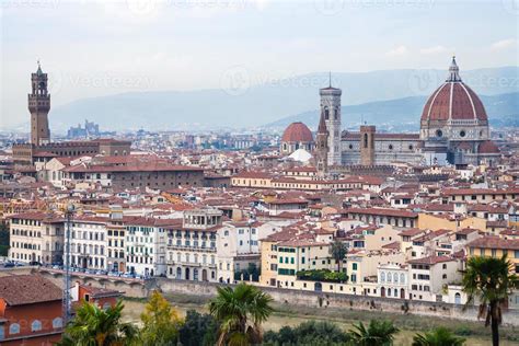 view of historic center Florence city 12253096 Stock Photo at Vecteezy