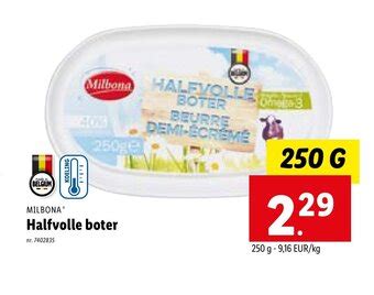 Milbona Halfvolle Boter G Promotie Bij Lidl