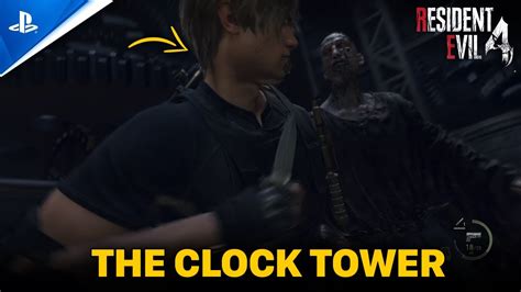 Resident Evil 4 Remake The Clock Tower Walkthrough YouTube