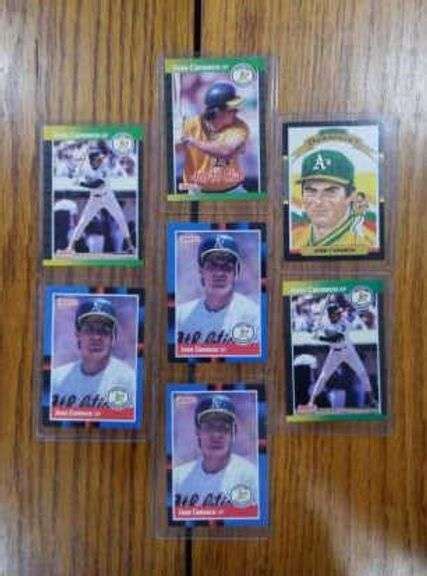 Jose Canseco Baseball Cards - Auction Services LTD