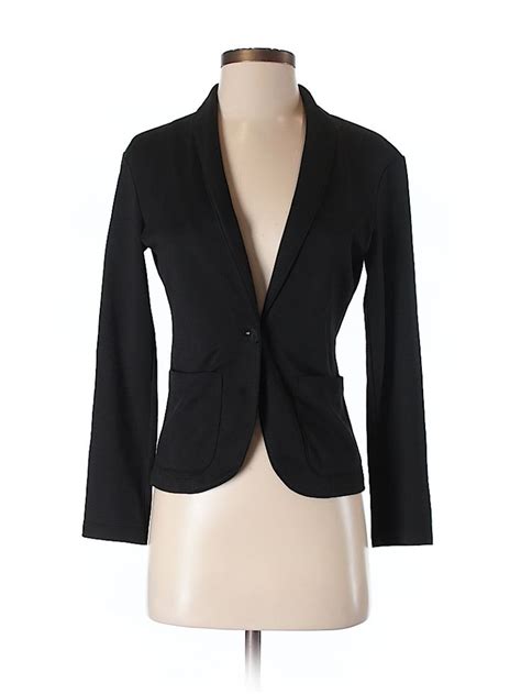 Uniqlo Solid Black Blazer Size S 70 Off Blazer Clothes Black Blazer