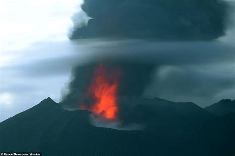 Japan Volcano Eruption 2024 - Elane Kellina