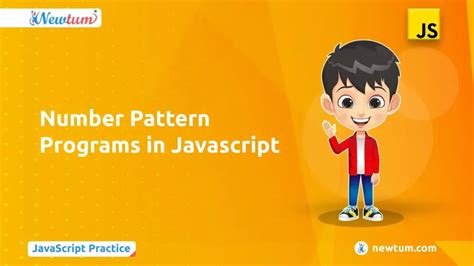 Explore Number Pattern Programs In JavaScript