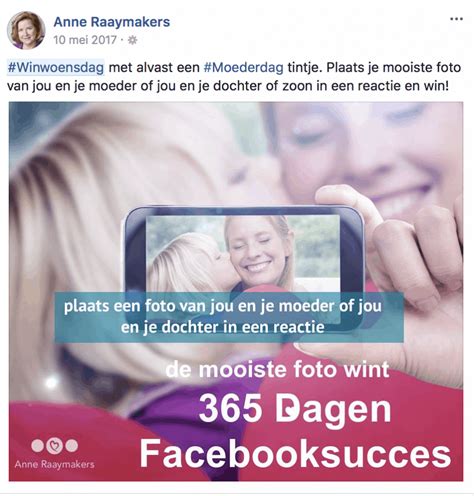 Idee N Voor Een Winactie Op Facebook