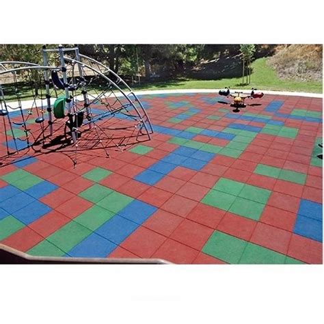 Eco Elastic Rubber Playground Flooring, Fairmont Polymers (India ...