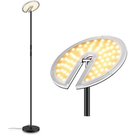 Fimei Lampadaire W Led Lampadaire Sur Pied Salon Lampe De Lecture