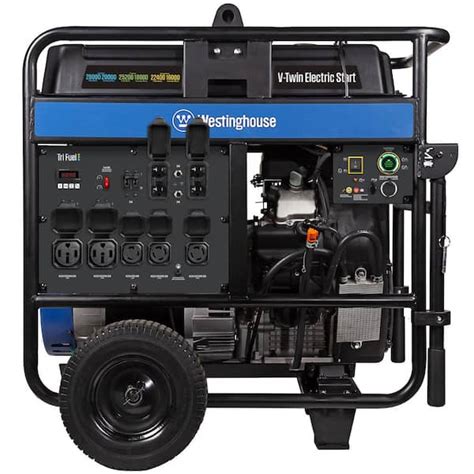 Westinghouse 28 000 20 000 Watt Tri Fuel Gas Propane Natural Gas