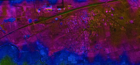 Bistatic Interferometric Image The Quasi Monostatic Image Coloured