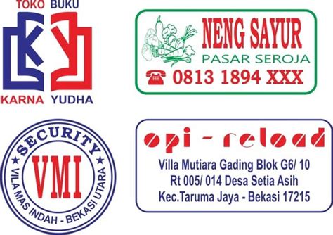 Detail Contoh Stempel Toko Atk Koleksi Nomer 18