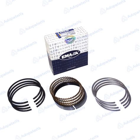 JGO ANILLOS PISTON CHEVROLET CORSA 1 6 Ø78 98X1 2 1 5 2 5 0 75