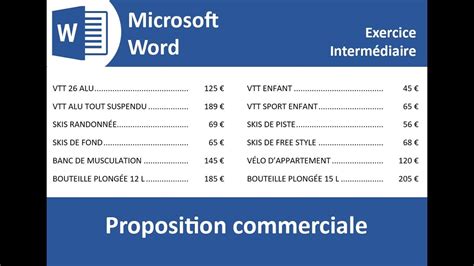 Webnote Exercices Word