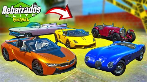 ENCONTREI UM PRÉDIO CHEIO DE CARROS SUPER ESPORTIVOS REBAIXADOS ELITE