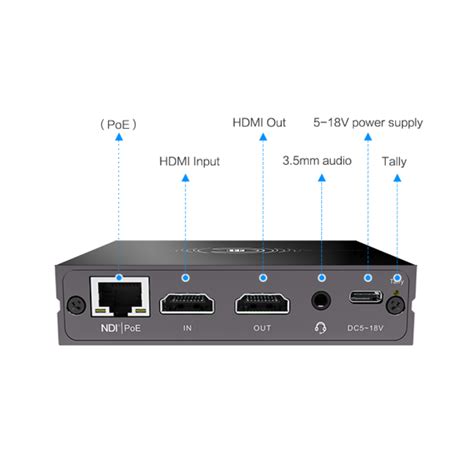 Kiloview HD HDMI NDI Bi Directional Converter Bps Tv Co Uk