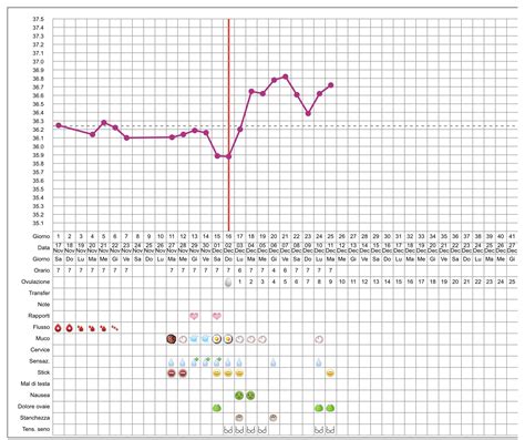 Gráficos de temperatura basal en el embarazo Embarazo y Fertilidad