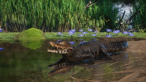 Cuvier's Dwarf Caiman Habitat : r/PlanetZoo