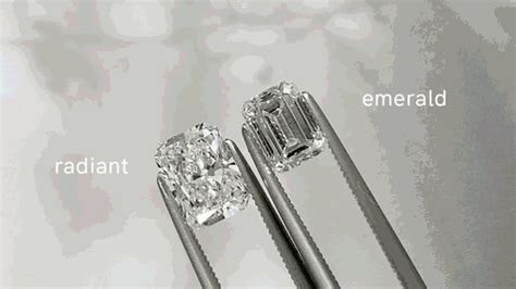 Radiant Cut Vs Emerald Cut Comparison Engagestudio