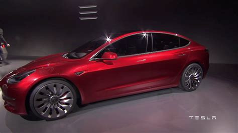 Tesla Unveils Model 3 YouTube