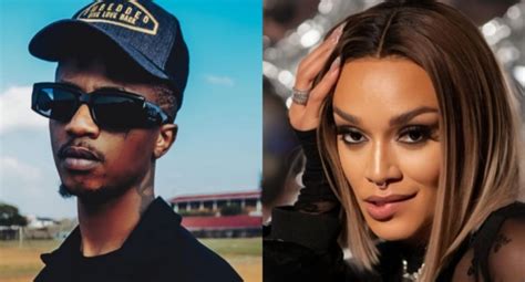 Emtee Gushes Over Pearl Thusi After Flaunting Breasts In Sheer Top Sa