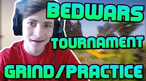 Day The V V V Bedwars Tournament Grind Practice Youtube