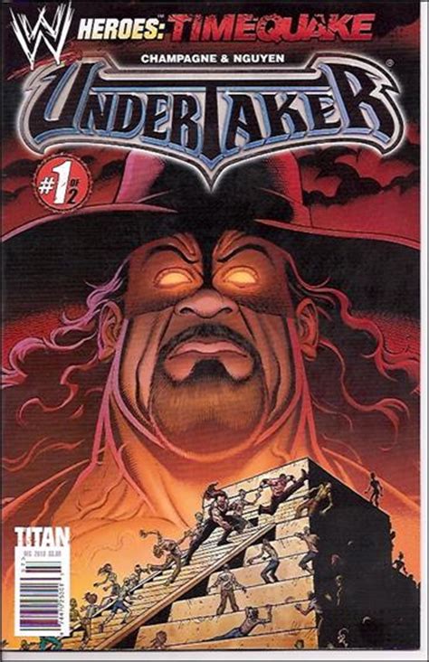 Wwe Undertaker 1 A Dec 2010 Comic Book By Titan