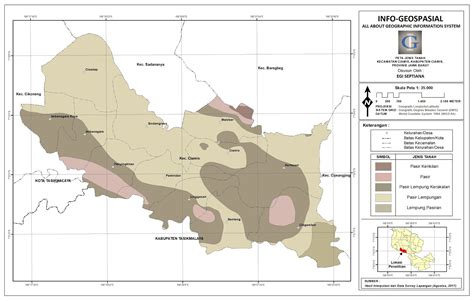 Warna Peta Jenis Tanah