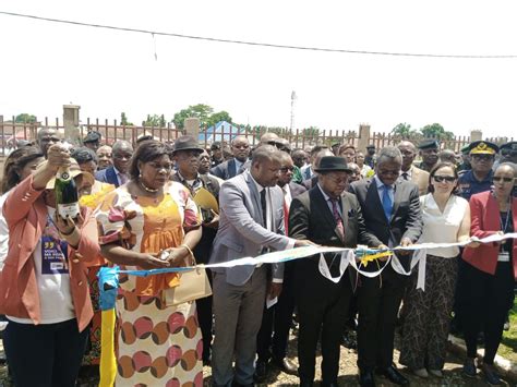 Kasa Central Le Ministre Des Droits Humains Inaugure Le Bureau De La